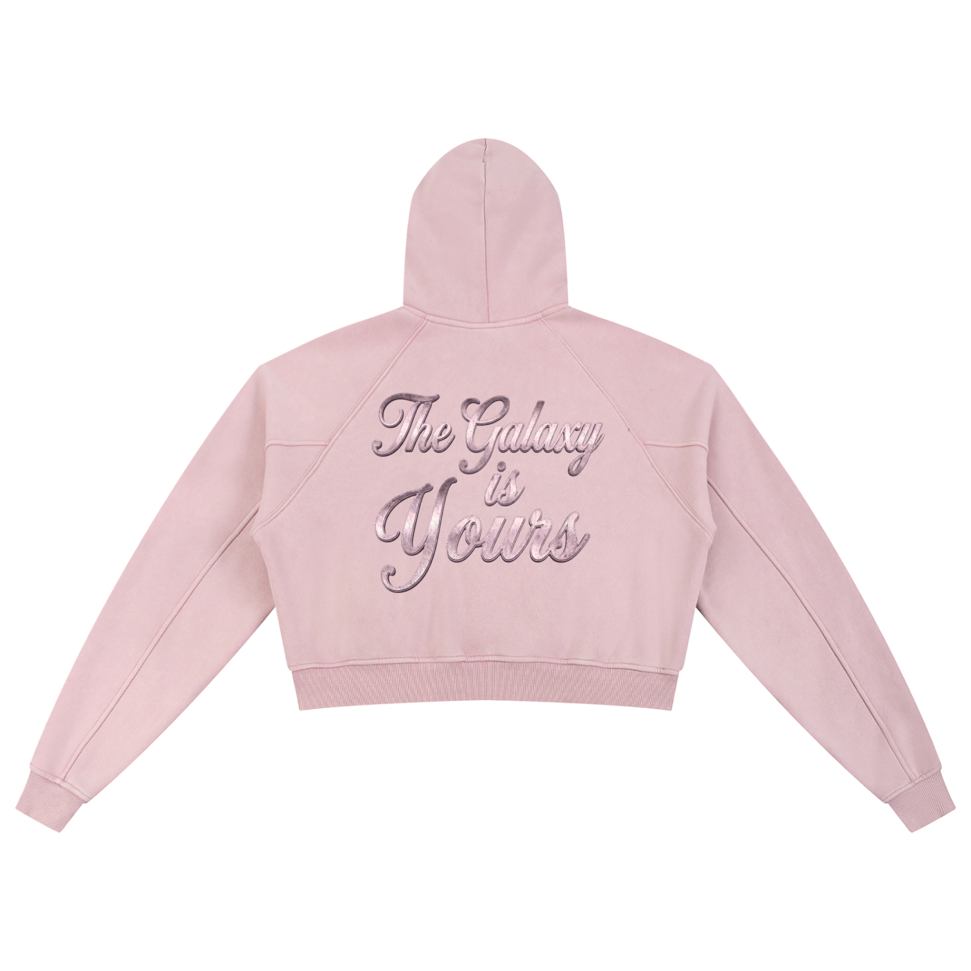 Women's Pink Snow Washed Cropp