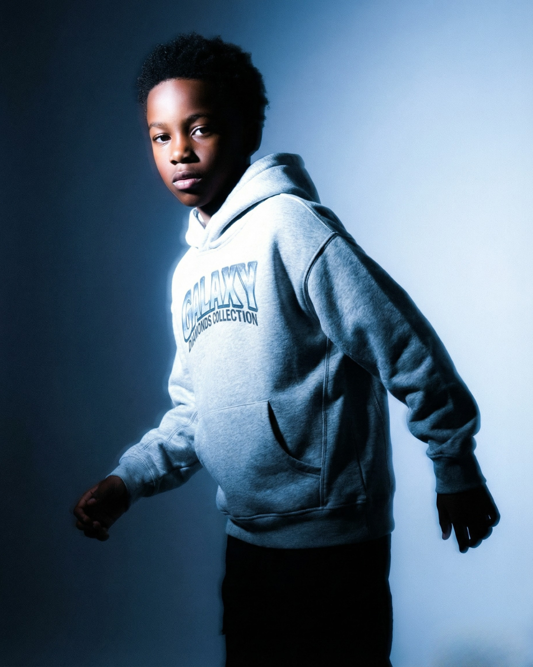 Galaxy Diamonds Essential Kids' Fleece Hoodie