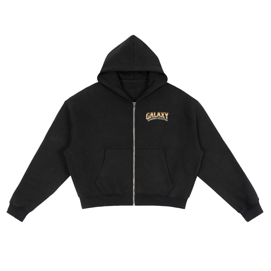 Galaxy Brown Fleece Zip-Up Box
